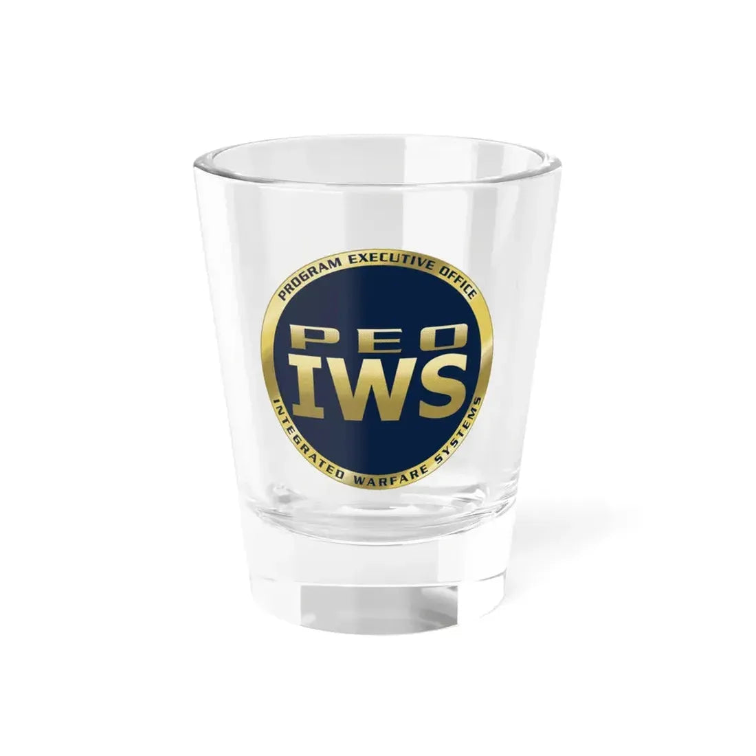 Program Executive Office IWS (U.S. Navy) Shot Glass 1.5oz 1.5oz - Go Mug Yourself
