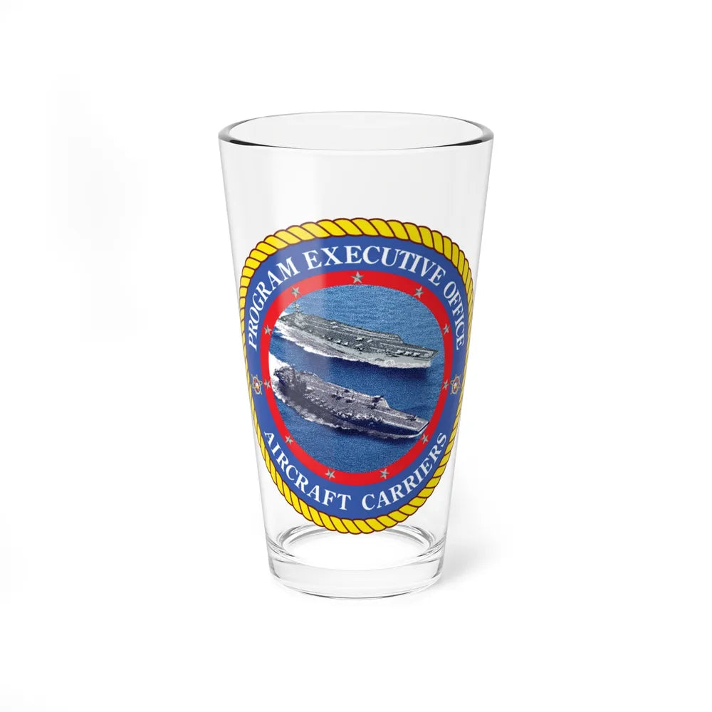 Program Executive Officer Aircraft Carriers (U.S. Navy) Pint Glass 16oz-16oz-Go Mug Yourself