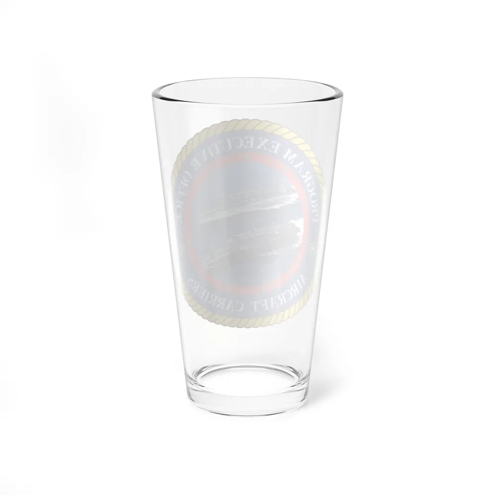 Program Executive Officer Aircraft Carriers (U.S. Navy) Pint Glass 16oz-Go Mug Yourself