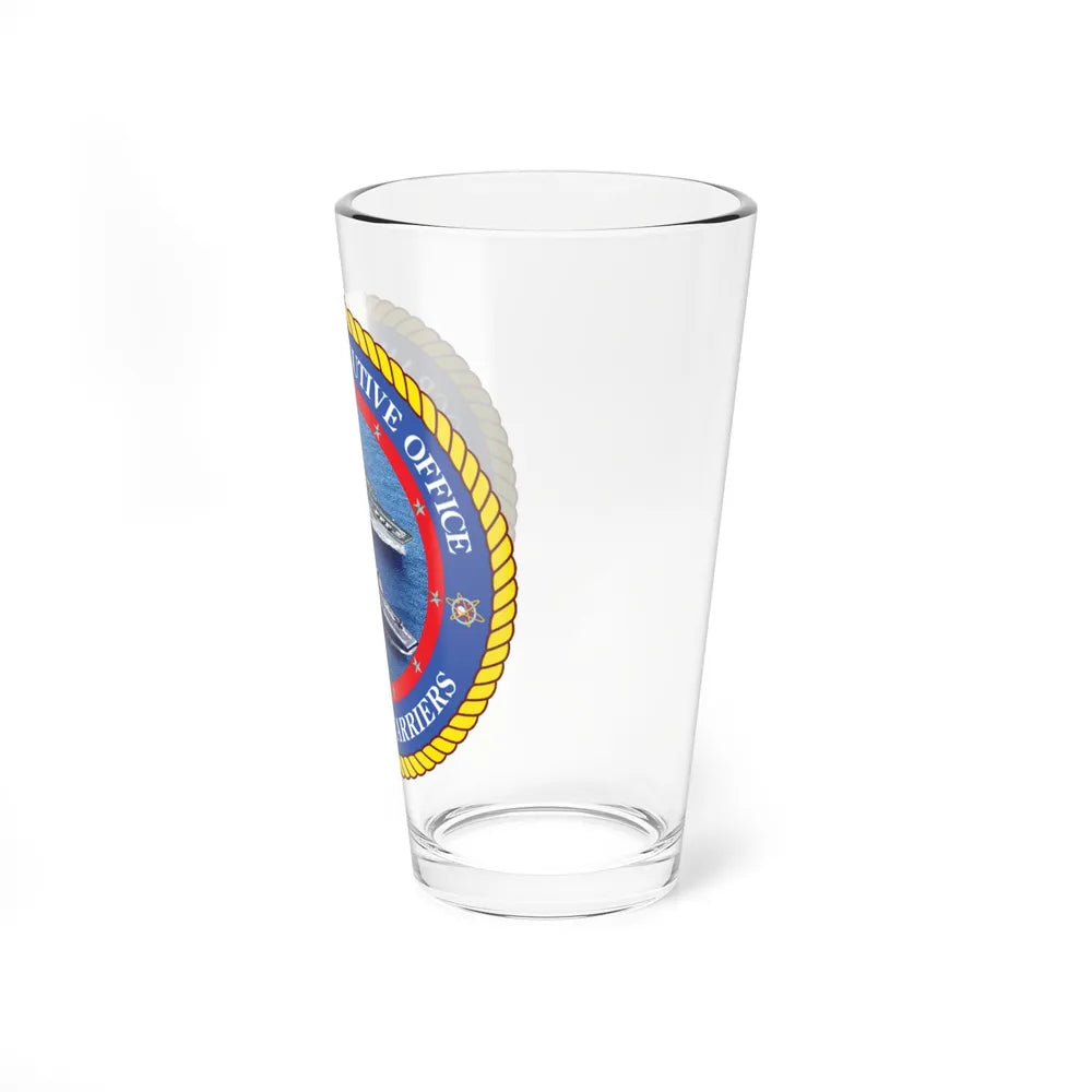 Program Executive Officer Aircraft Carriers (U.S. Navy) Pint Glass 16oz-Go Mug Yourself