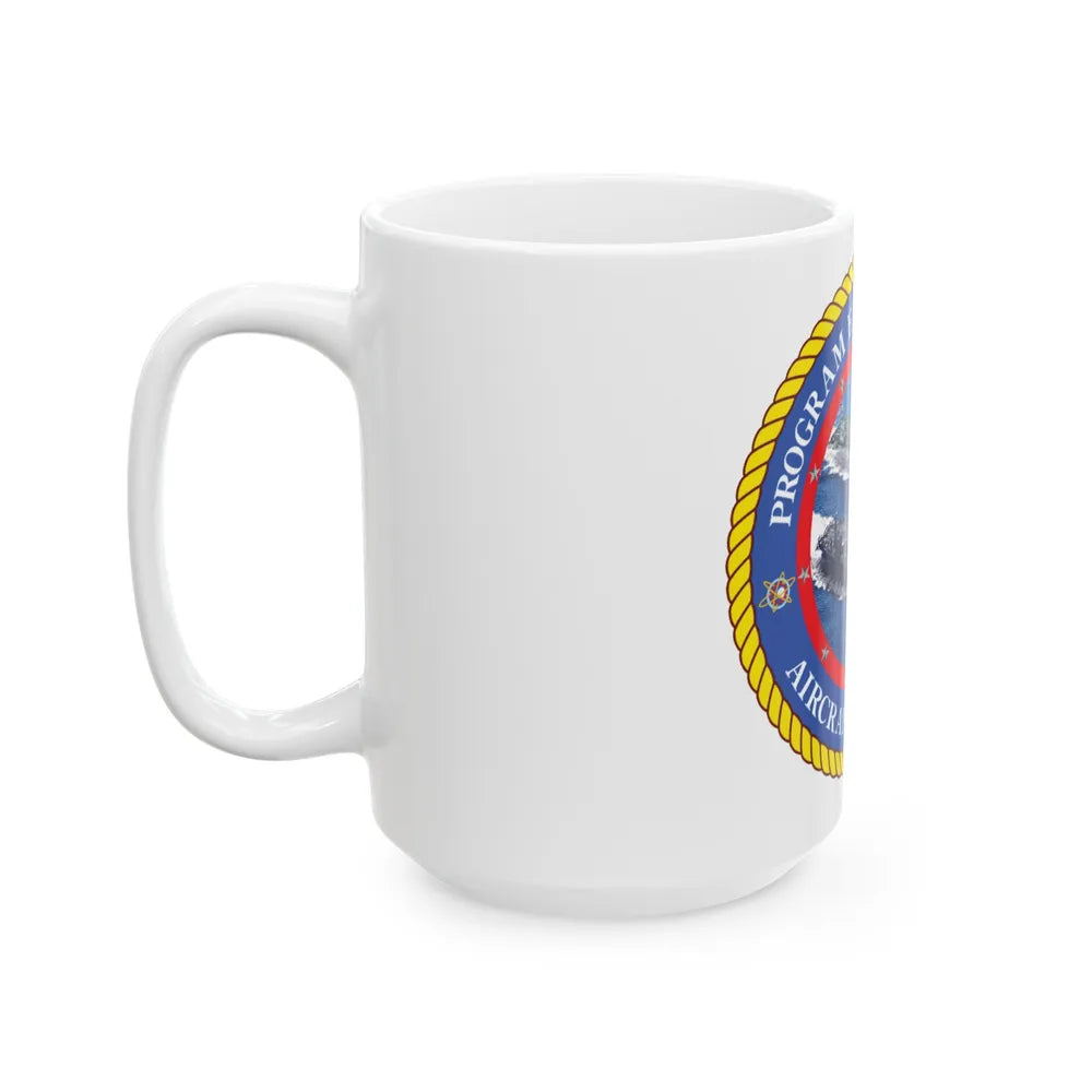 Program Executive Officer Aircraft Carriers (U.S. Navy) White Coffee Mug-Go Mug Yourself