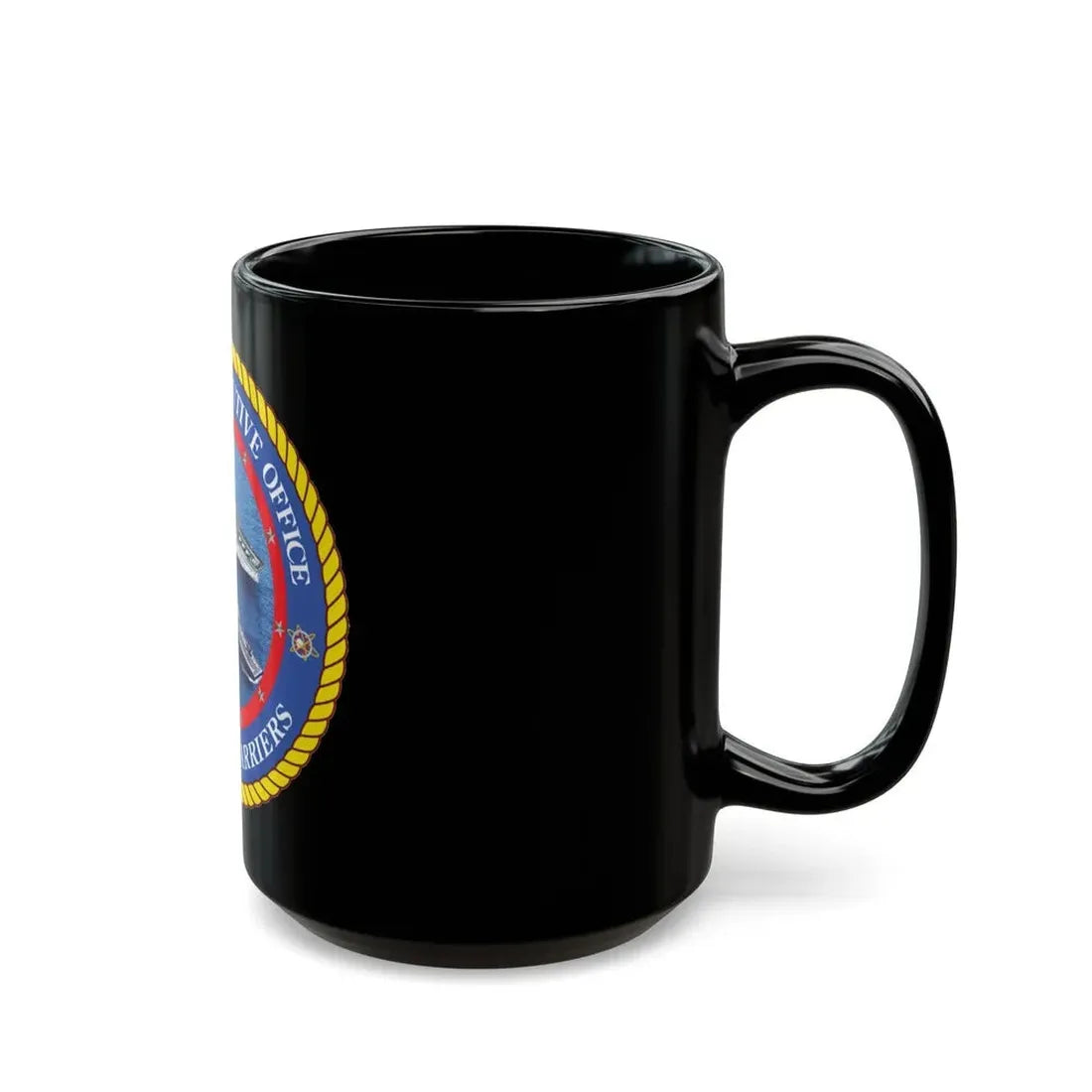 Program Executive Officer Aircraft Carriers (U.S. Navy) Black Coffee Mug - Go Mug Yourself