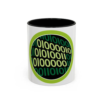 Programming (Boy Scout Merit Badge) Accent Coffee Mug 11oz Black - Go Mug Yourself