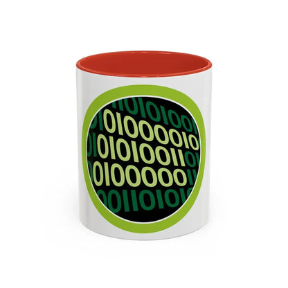 Programming (Boy Scout Merit Badge) Accent Coffee Mug 11oz Red - Go Mug Yourself