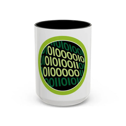 Programming (Boy Scout Merit Badge) Accent Coffee Mug 15oz Black - Go Mug Yourself
