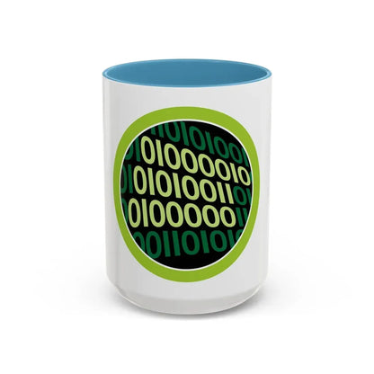 Programming (Boy Scout Merit Badge) Accent Coffee Mug 15oz Light Blue - Go Mug Yourself