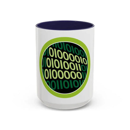 Programming (Boy Scout Merit Badge) Accent Coffee Mug 15oz Navy - Go Mug Yourself
