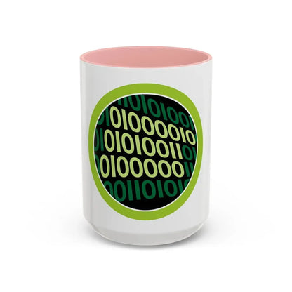 Programming (Boy Scout Merit Badge) Accent Coffee Mug 15oz Pink - Go Mug Yourself