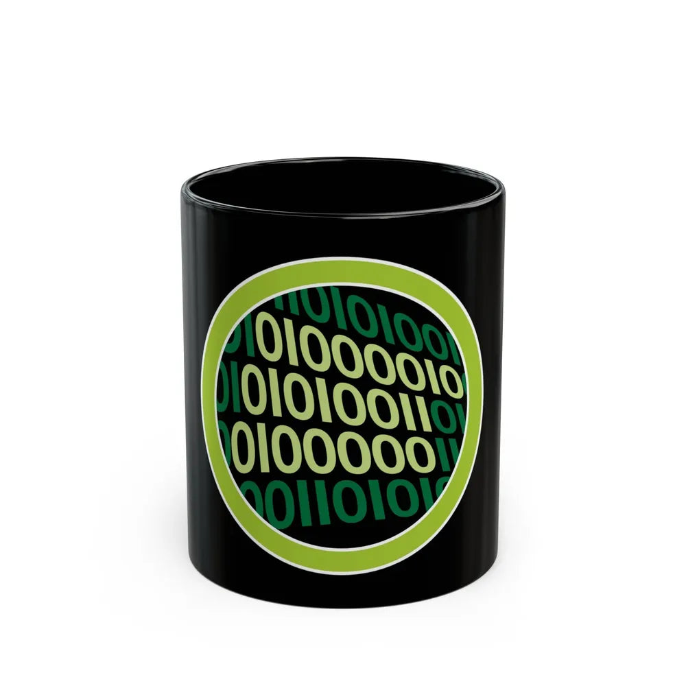 Programming (Boy Scout Merit Badge) Black Coffee Mug-Go Mug Yourself