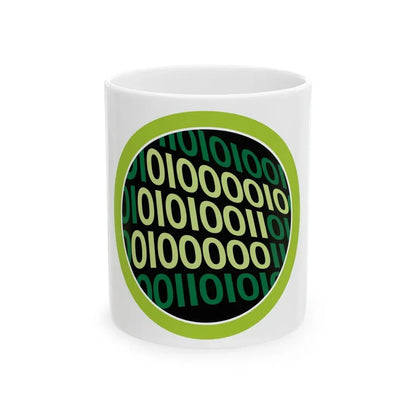 Programming (Boy Scout Merit Badge) White Coffee Mug 11oz - Go Mug Yourself
