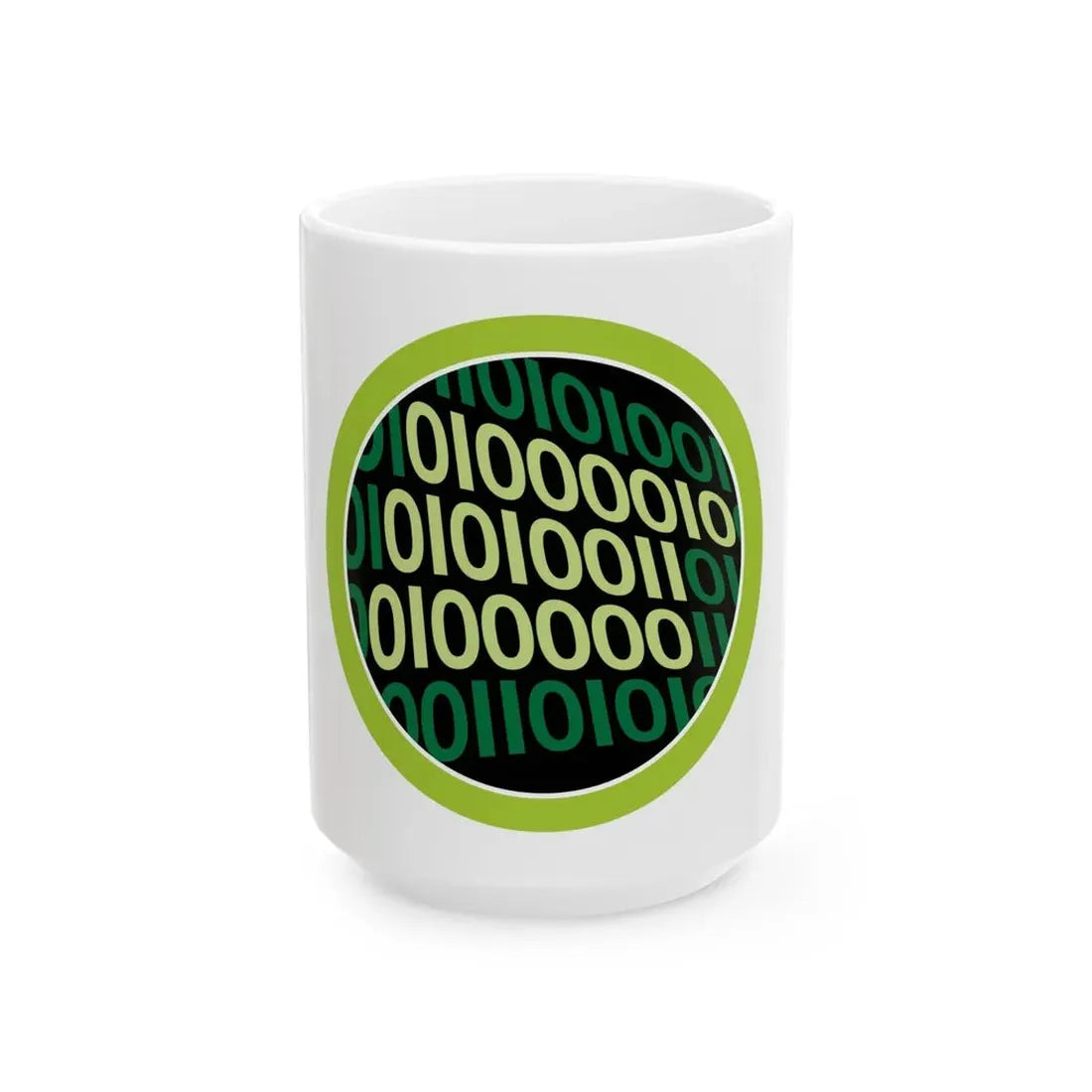 Programming (Boy Scout Merit Badge) White Coffee Mug 15oz - Go Mug Yourself