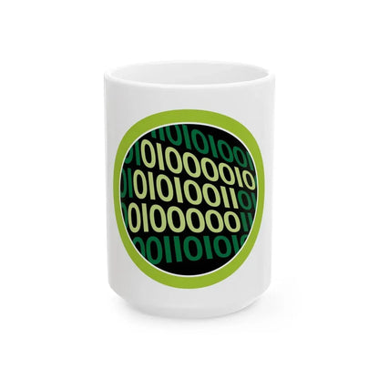 Programming (Boy Scout Merit Badge) White Coffee Mug 15oz - Go Mug Yourself