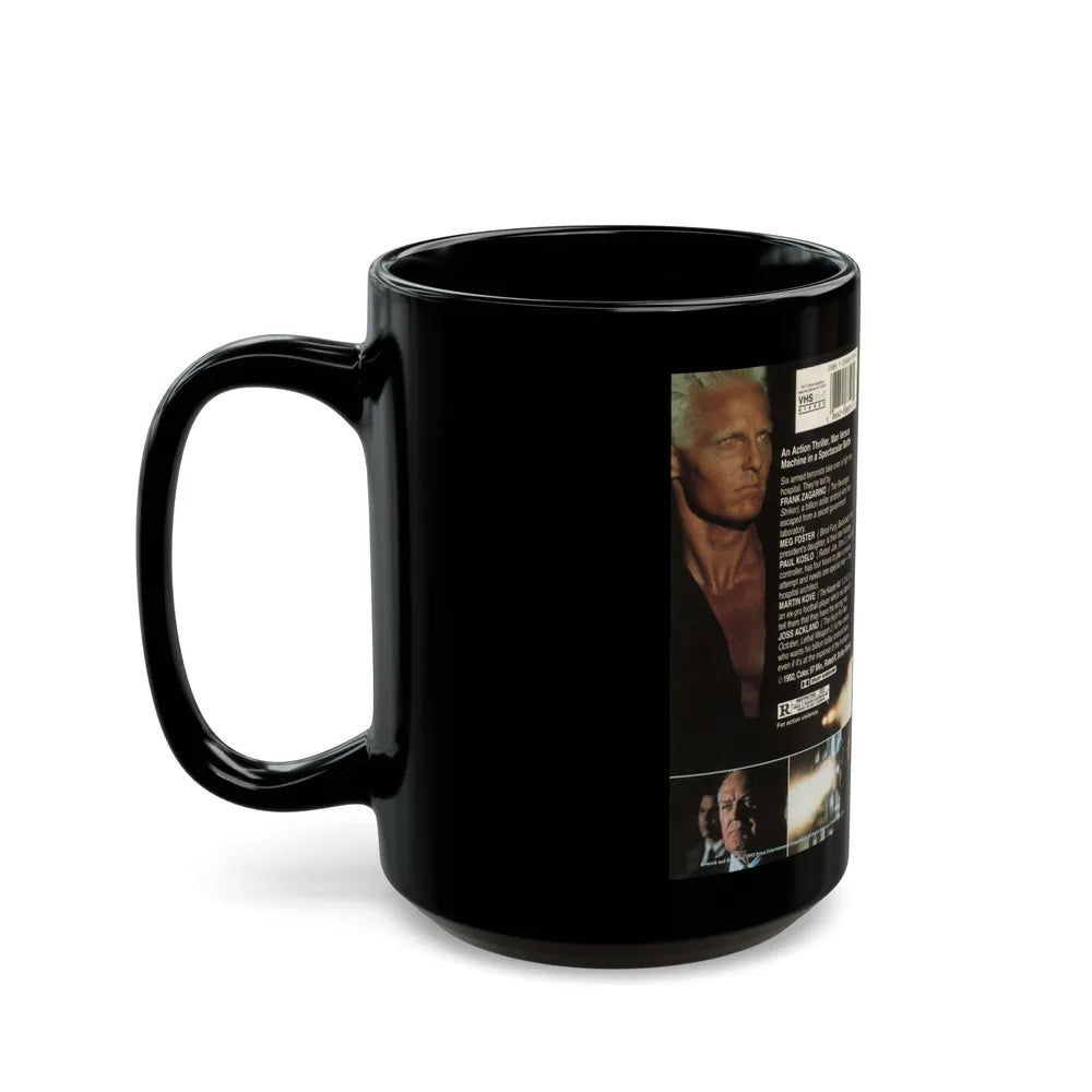 PROJECT SHADOWCHASER SCIFI (VHS COVER) - Black Coffee Mug-Go Mug Yourself