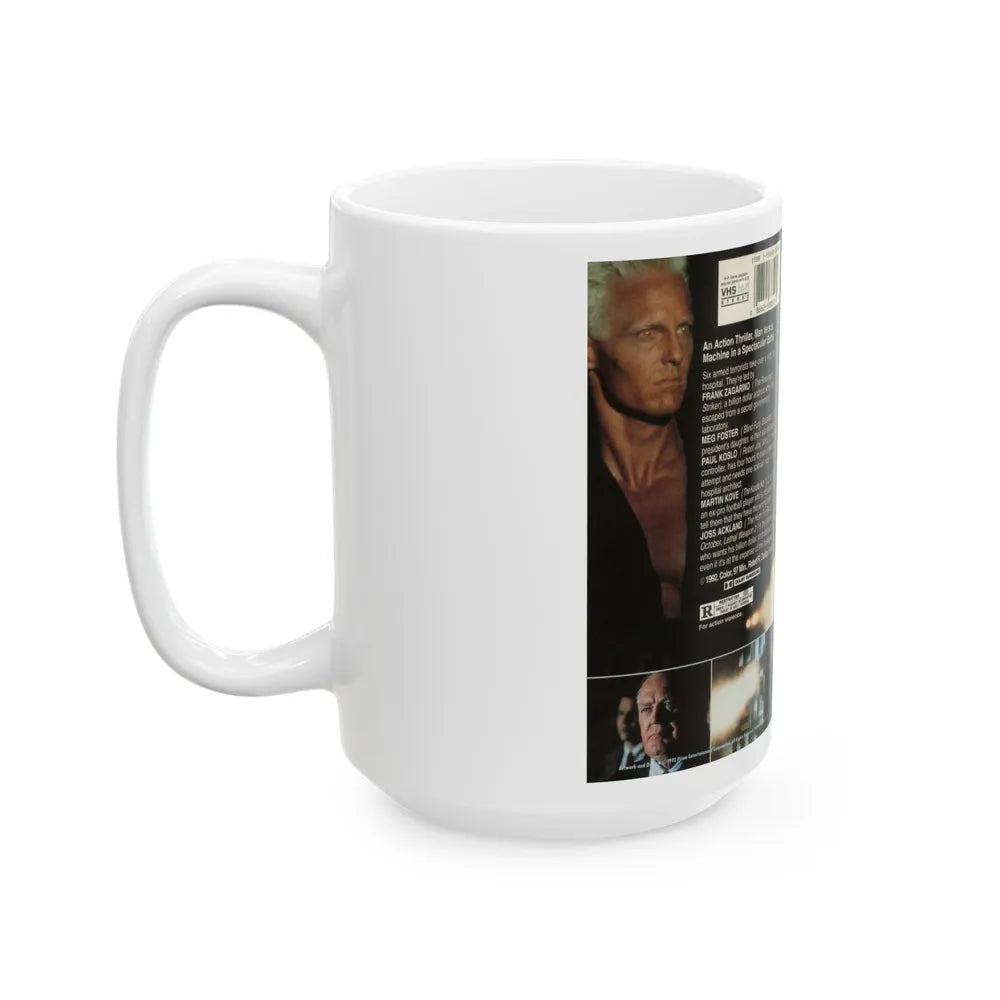 PROJECT SHADOWCHASER (VHS COVER) - White Coffee Mug-Go Mug Yourself