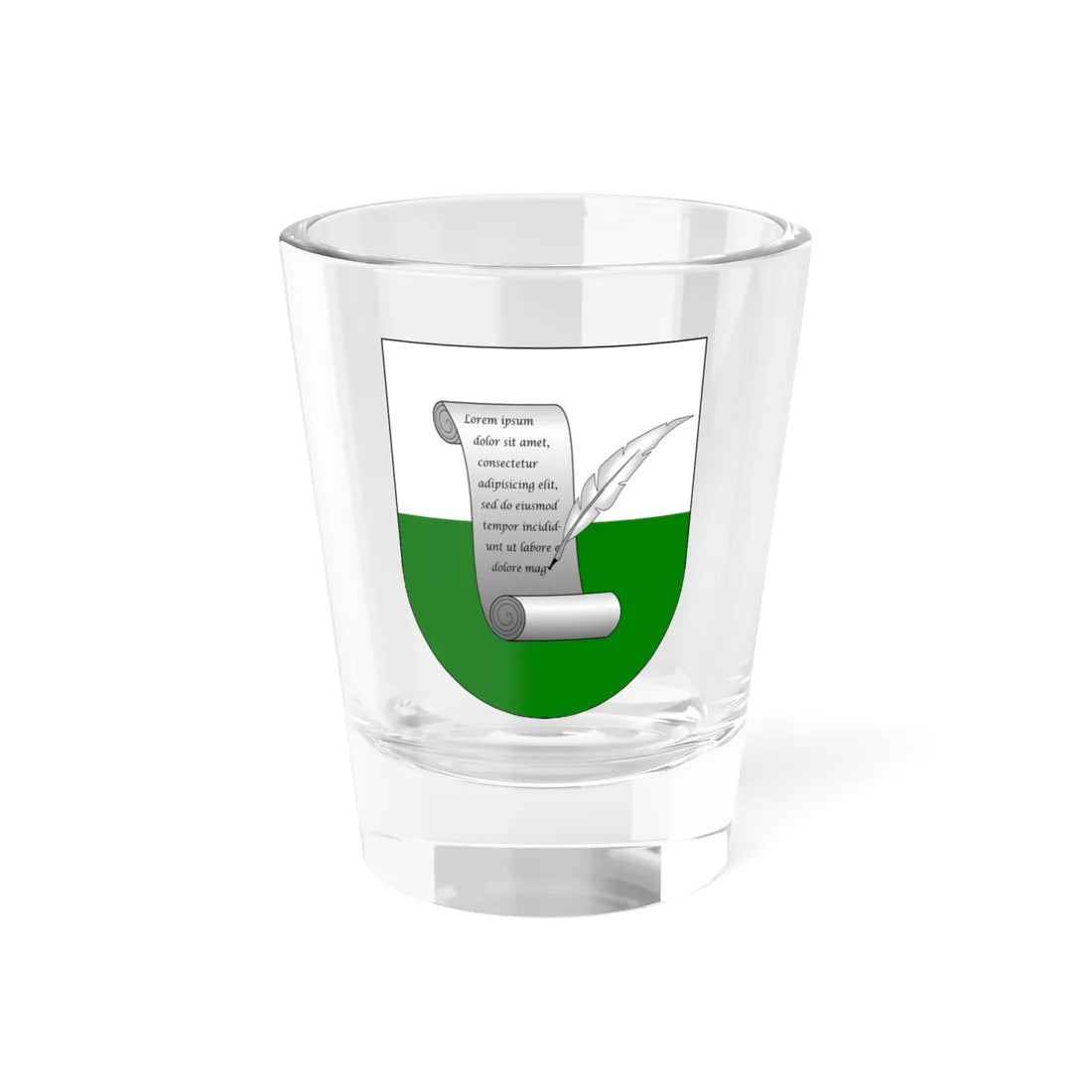 Project Valdensia icon (Switzerland) (Coat of Arms) Shot Glass 1.5oz 1.5oz - Go Mug Yourself