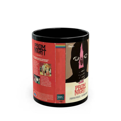 PROM NIGHT MCA (VHS COVER) - Black Coffee Mug 11oz - Go Mug Yourself