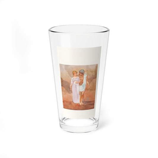 Prometheus and the Story of Fire (No Publisher, 1983) (Magazine Illustration) Pint Glass 16oz-16oz-Go Mug Yourself