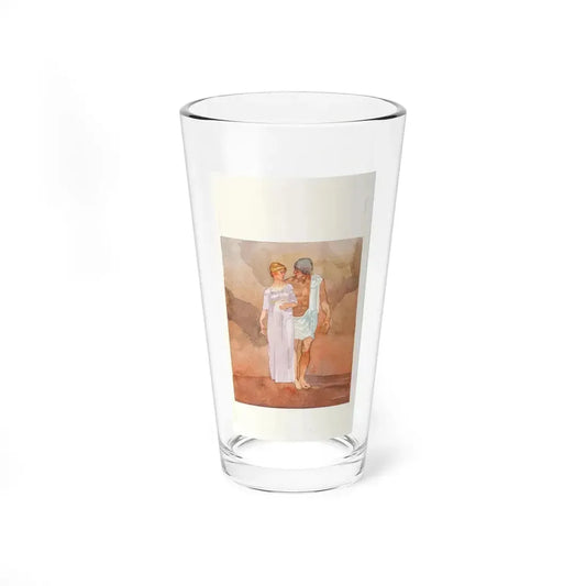 Prometheus and the Story of Fire (No Publisher, 1983) (Magazine Illustration) Pint Glass 16oz 16oz - Go Mug Yourself