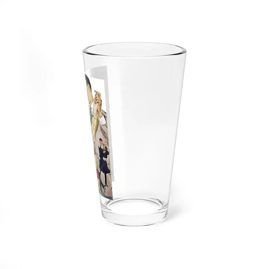 Promise Kept, Good Housekeeping, January 1942 (Magazine Illustration) Pint Glass 16oz - Go Mug Yourself