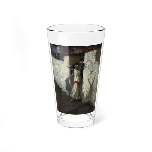 Promise You Will Come, 1922 (Magazine Illustration) Pint Glass 16oz 16oz - Go Mug Yourself