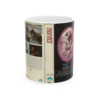 PROPHECY THE MONSTER MOVIE (VHS COVER) - White Coffee Mug-11oz-Go Mug Yourself