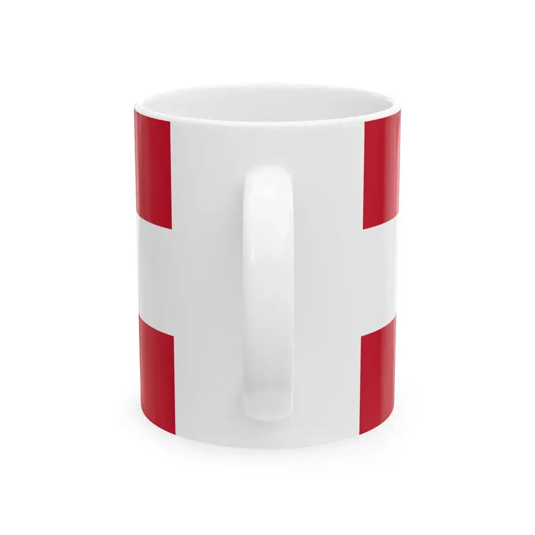 Proposal for Flag of Canada by George Stanley - Option B 1964 (Canada) White Coffee Mug - Go Mug Yourself