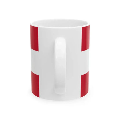 Proposal for Flag of Canada by George Stanley - Option B 1964 (Canada) White Coffee Mug - Go Mug Yourself