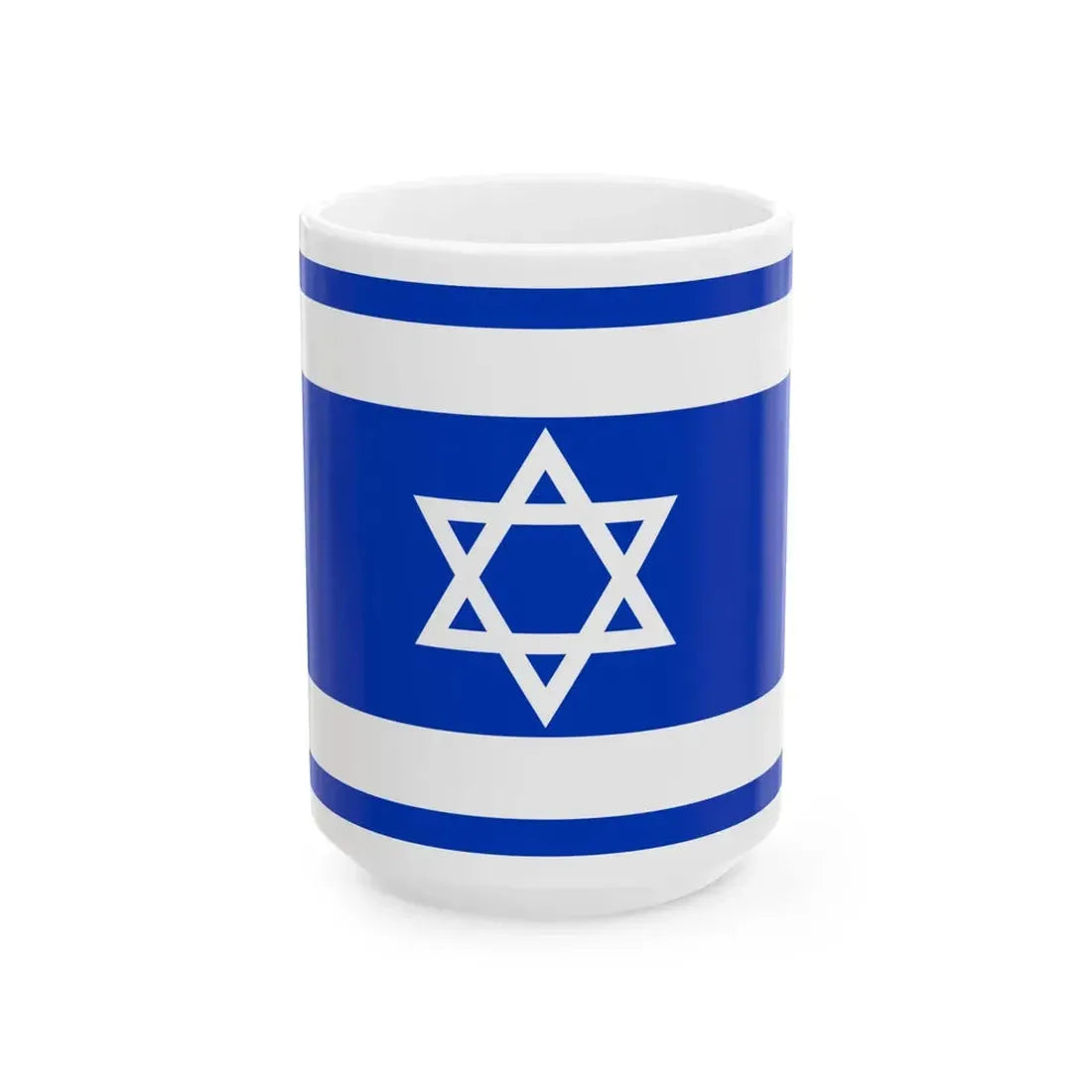 Proposal No.2 in HaDegel 1948 (Israel) White Coffee Mug 15oz - Go Mug Yourself