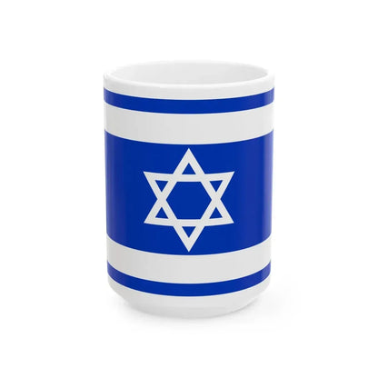 Proposal No.2 in HaDegel 1948 (Israel) White Coffee Mug 15oz - Go Mug Yourself