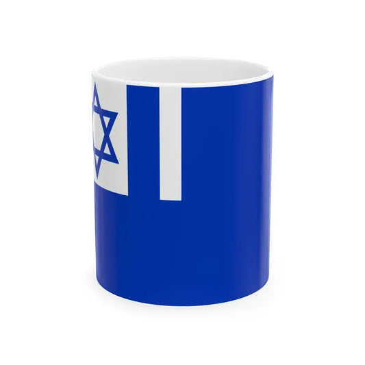 Proposal No.8 in HaDegel 1948 (Israel) White Coffee Mug 11oz - Go Mug Yourself