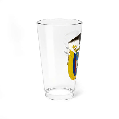 Proposal of coat of arms of Colombia 2009 (Colombia) (Coat of Arms) Pint Glass 16oz - Go Mug Yourself