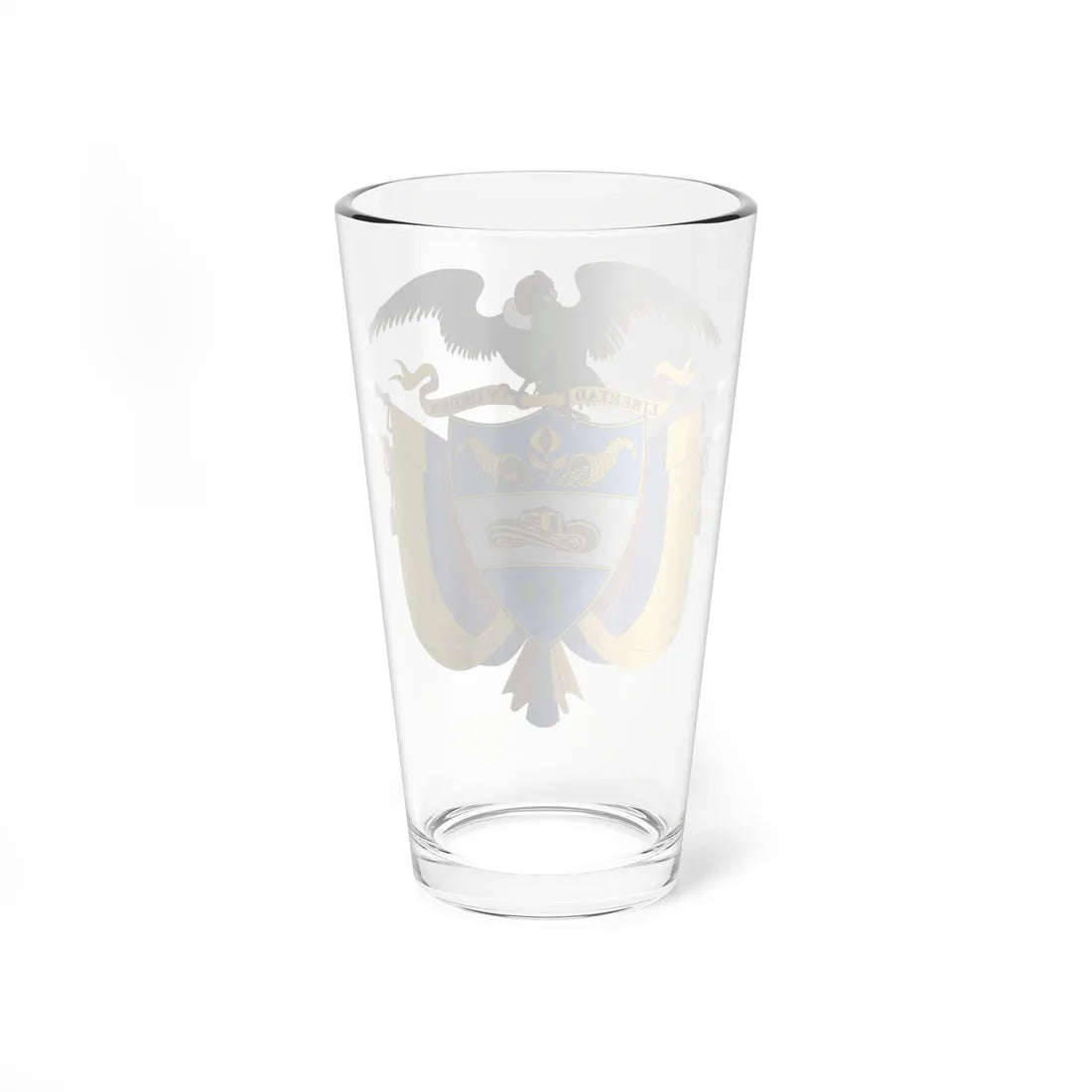 Proposal of coat of arms of Colombia 2009 (Colombia) (Coat of Arms) Pint Glass 16oz - Go Mug Yourself