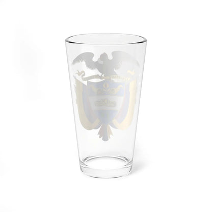 Proposal of coat of arms of Colombia 2009 (Colombia) (Coat of Arms) Pint Glass 16oz - Go Mug Yourself