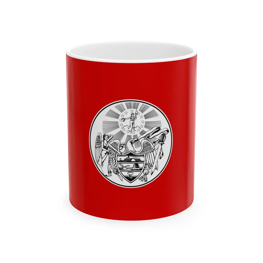 Proposed Arkansas flag 1876 (United States) White Coffee Mug 11oz - Go Mug Yourself