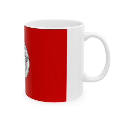 Proposed Arkansas flag 1876 (United States) White Coffee Mug - Go Mug Yourself