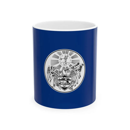 Proposed Arkansas flag 1910 (United States) White Coffee Mug 11oz - Go Mug Yourself