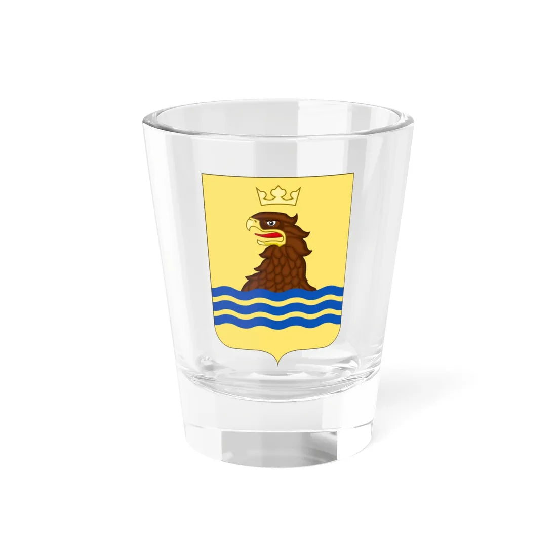 Proposed Arms of Basilicata 1910 (Italy) (Coat of Arms) Shot Glass 1.5oz 1.5oz - Go Mug Yourself