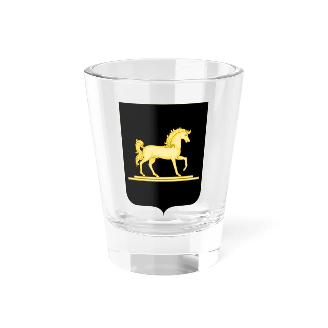 Proposed Arms of Campania 1910 (Italy) (Coat of Arms) Shot Glass 1.5oz 1.5oz - Go Mug Yourself