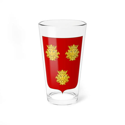 Proposed Arms of Dalmatia 1910 (Italy) (Coat of Arms) Pint Glass 16oz 16oz - Go Mug Yourself