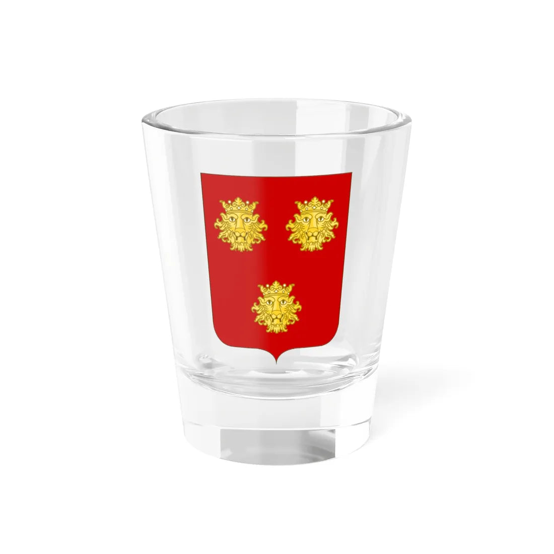 Proposed Arms of Dalmatia 1910 (Italy) (Coat of Arms) Shot Glass 1.5oz - Go Mug Yourself