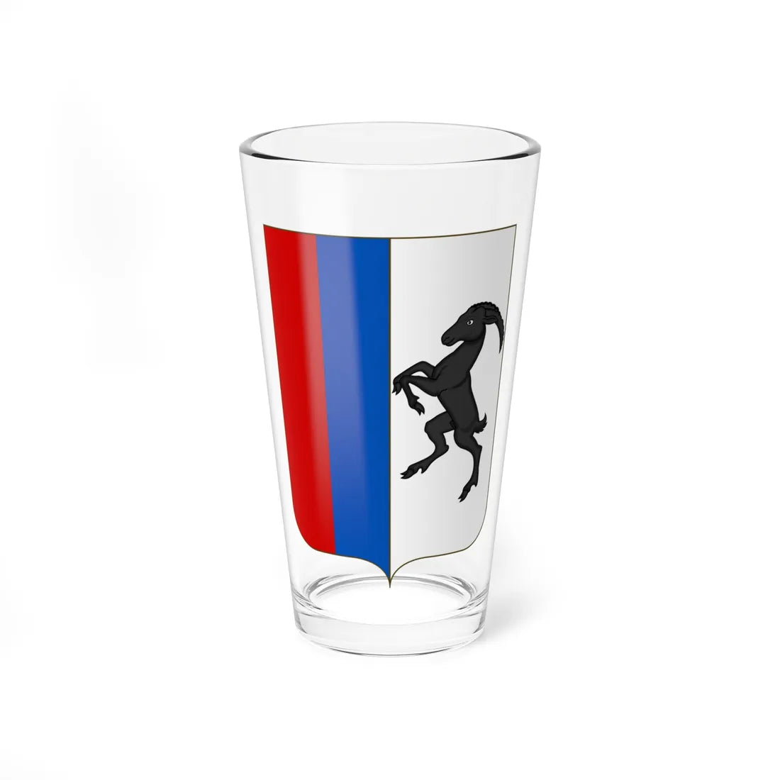 Proposed Arms of Italian Switzerland 1910 (Italy) (Coat of Arms) Pint Glass 16oz 16oz - Go Mug Yourself