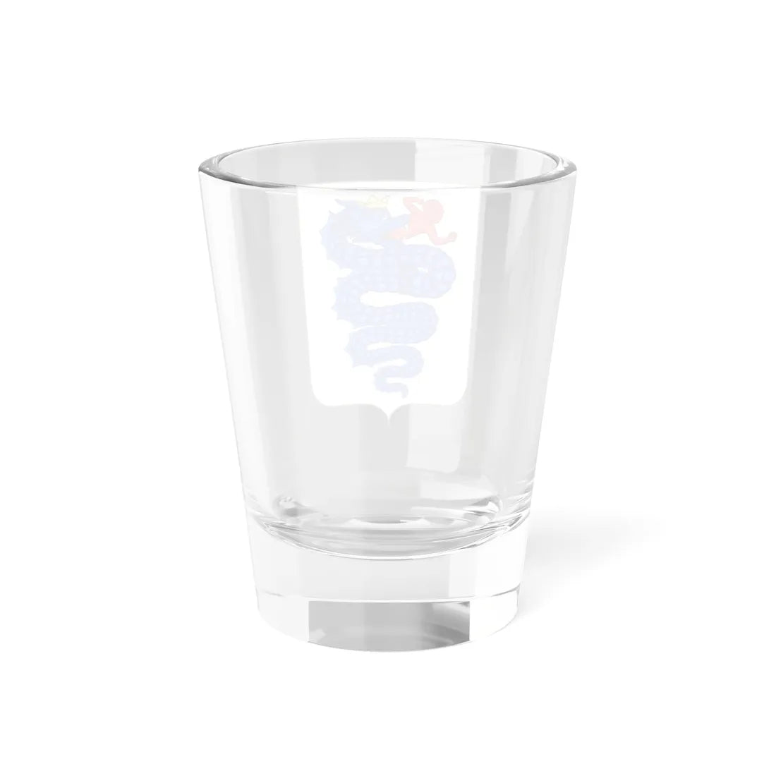 Proposed Arms of Lombardy 1910 (Italy) (Coat of Arms) Shot Glass 1.5oz - Go Mug Yourself