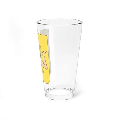 Proposed Arms of Sicily 1910 (Italy) (Coat of Arms) Pint Glass 16oz - Go Mug Yourself