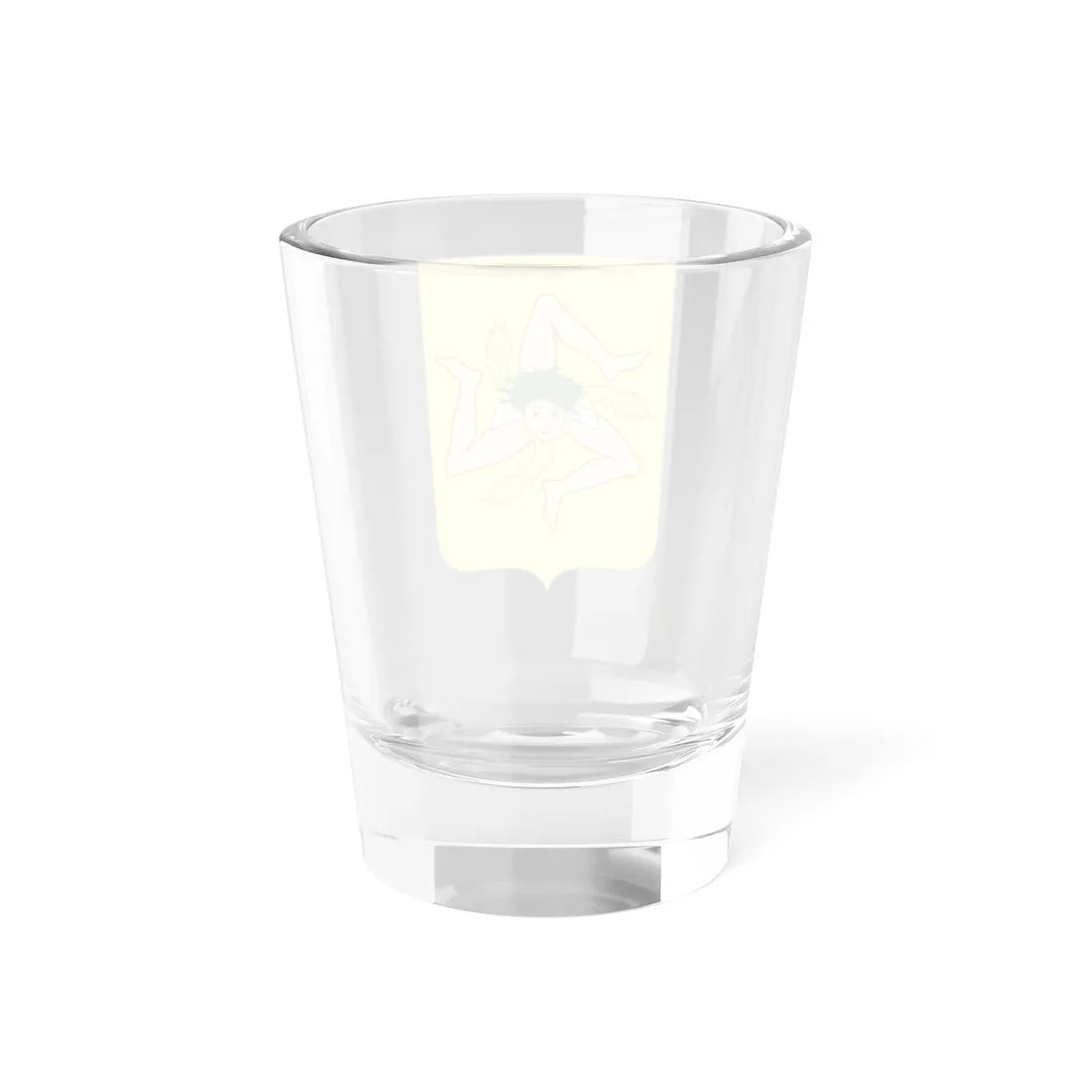 Proposed Arms of Sicily 1910 (Italy) (Coat of Arms) Shot Glass 1.5oz - Go Mug Yourself
