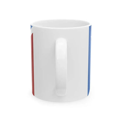 Proposed Austin Flag redesign (United States) White Coffee Mug - Go Mug Yourself