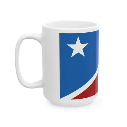 Proposed Austin Flag redesign (United States) White Coffee Mug - Go Mug Yourself