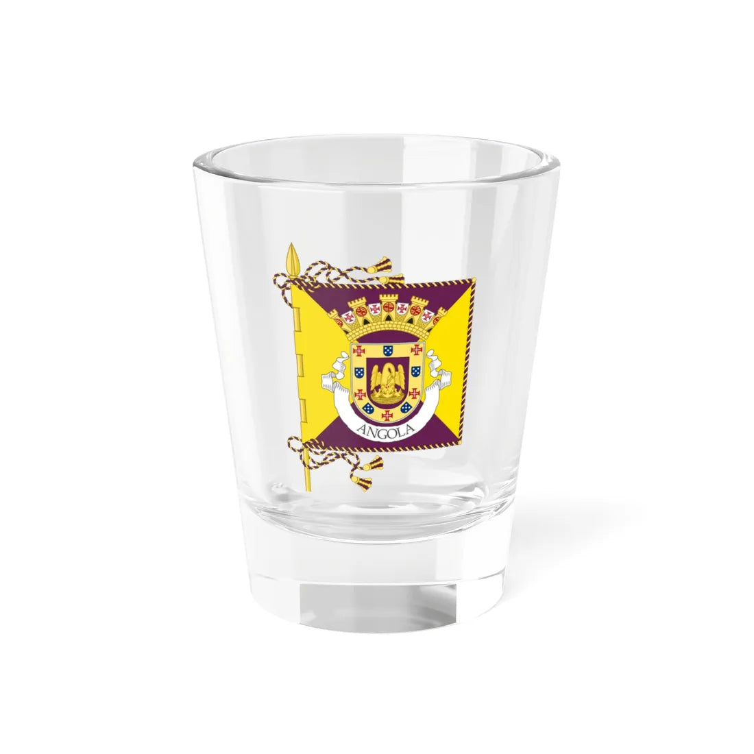 Proposed banner of Portuguese Angola 1932 (Angola) Shot Glass 1.5oz 1.5oz - Go Mug Yourself
