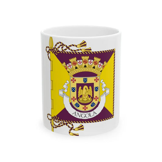 Proposed banner of Portuguese Angola 1932 (Angola) White Coffee Mug 11oz - Go Mug Yourself