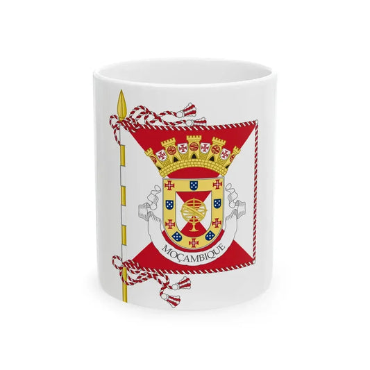 Proposed banner of Portuguese Mozambique 1932 (Mozambique) White Coffee Mug 11oz - Go Mug Yourself