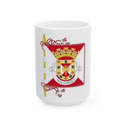 Proposed banner of Portuguese Mozambique 1932 (Mozambique) White Coffee Mug 15oz - Go Mug Yourself